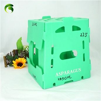 কারখানা OEM ঢেউতোলা প্লাস্টিক অ্যাসপারাগাস প্যাকেজিং বক্স